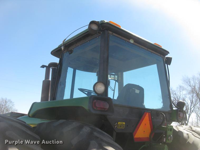 image for item DC2338 1990 John Deere 4955 MFWD tractor