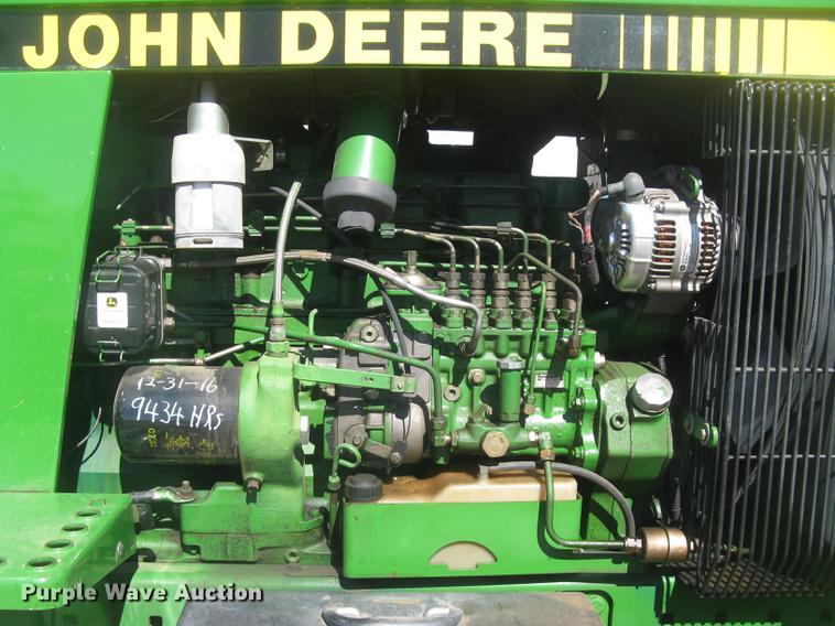 image for item DC2338 1990 John Deere 4955 MFWD tractor