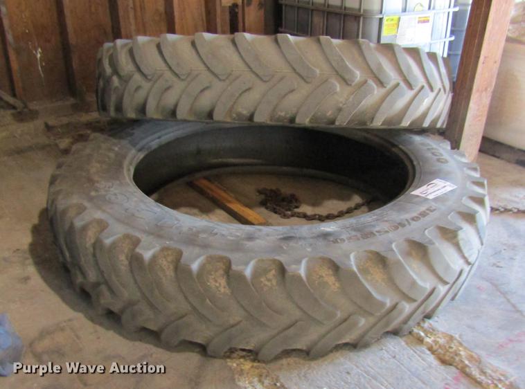 image for item DC4476 (2) Firestone 380/105R50 tires