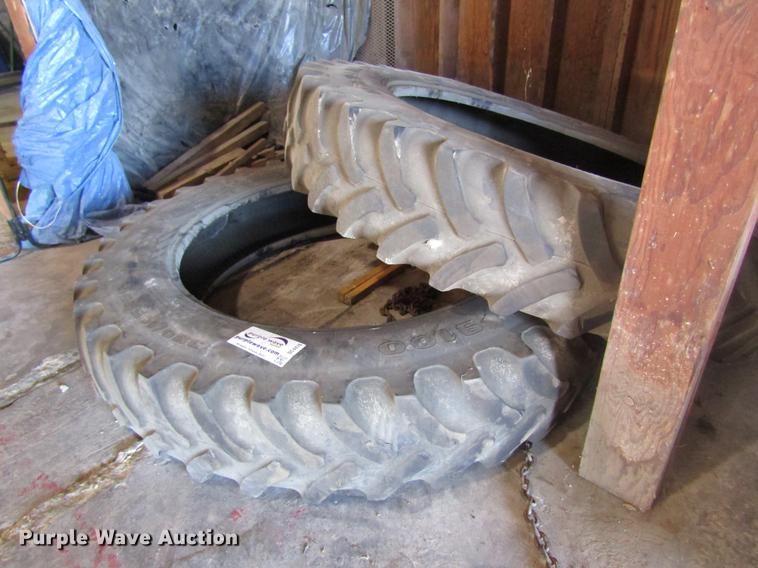 image for item DC4476 (2) Firestone 380/105R50 tires