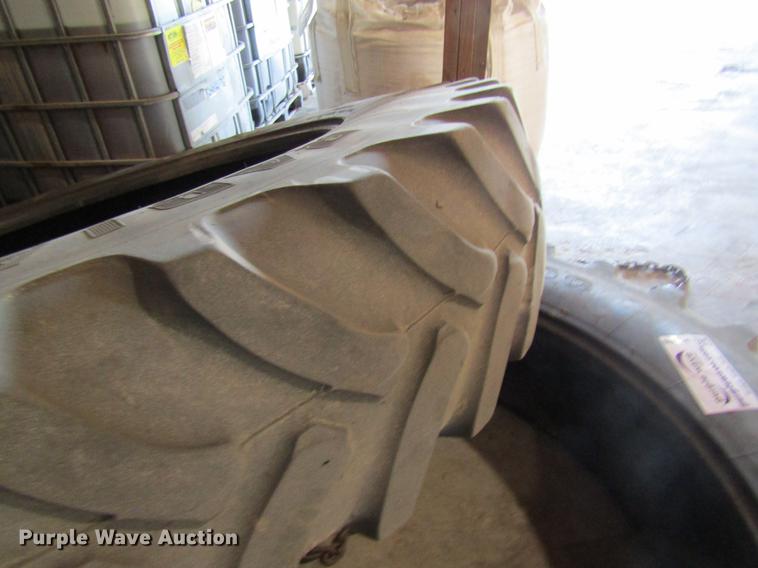 image for item DC4476 (2) Firestone 380/105R50 tires