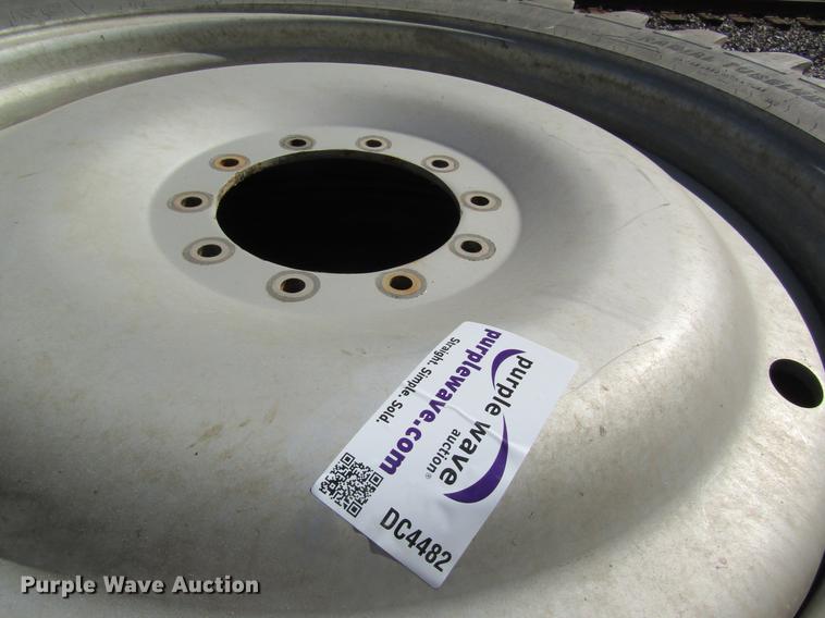 image for item DC4482 (4) Michelin 380/90R46 tires and wheels