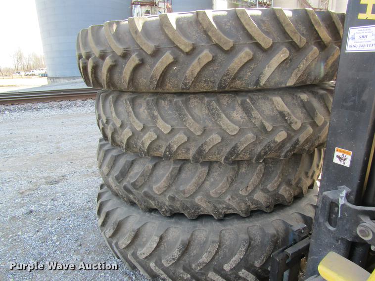image for item DC4483 (4) Firestone 380/105R50 tires and wheels