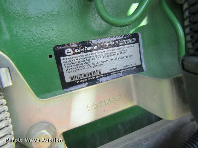 image for item DC4485 2011 John Deere 4930 self-propelled dry spreader applicator