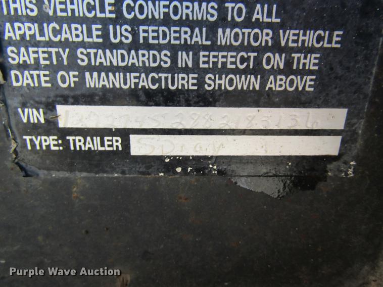 image for item DC4496 2000 Kent's Pit Stop nurse tank tender trailer