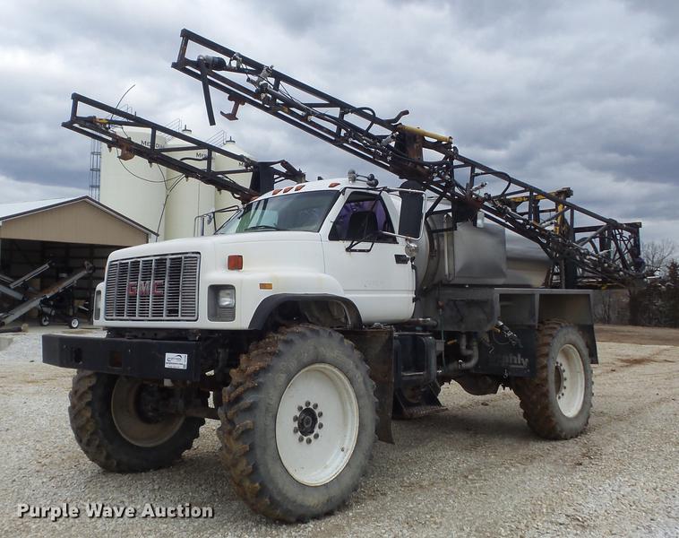 image for item DC7388 1997 GMC C7500 applicator truck