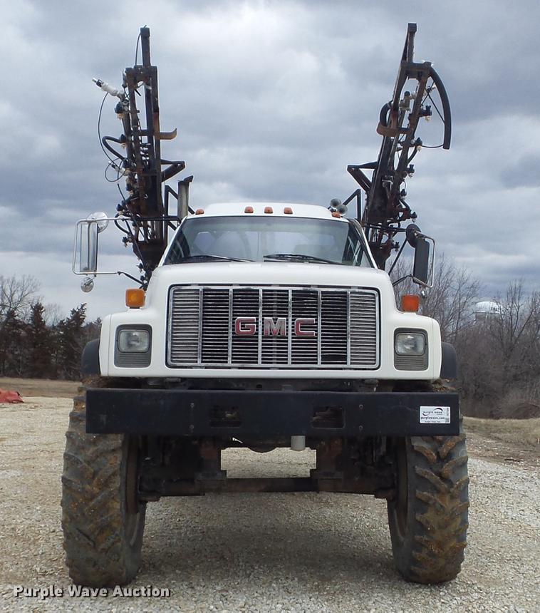 image for item DC7388 1997 GMC C7500 applicator truck