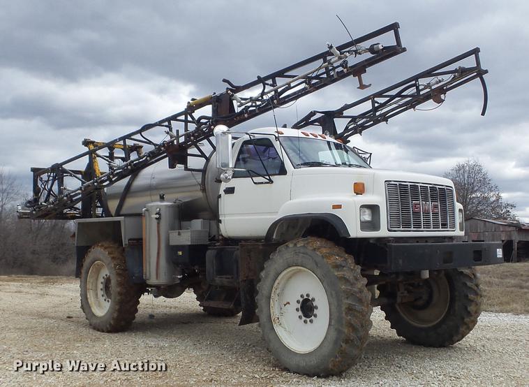 image for item DC7388 1997 GMC C7500 applicator truck