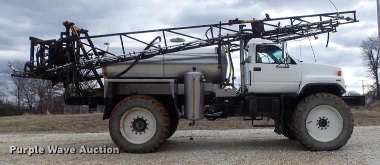 image for item DC7388 1997 GMC C7500 applicator truck