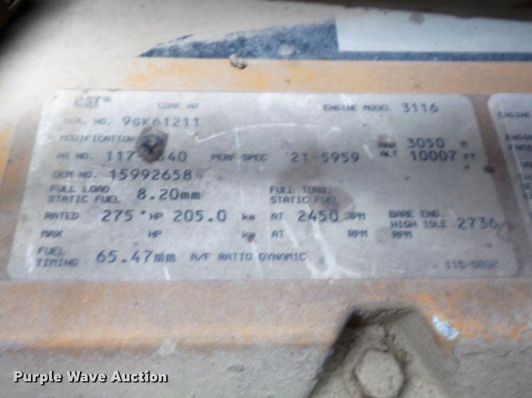 image for item DC7388 1997 GMC C7500 applicator truck