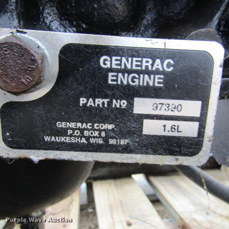 image for item DD2731 1998 Generac 00754-1 generator