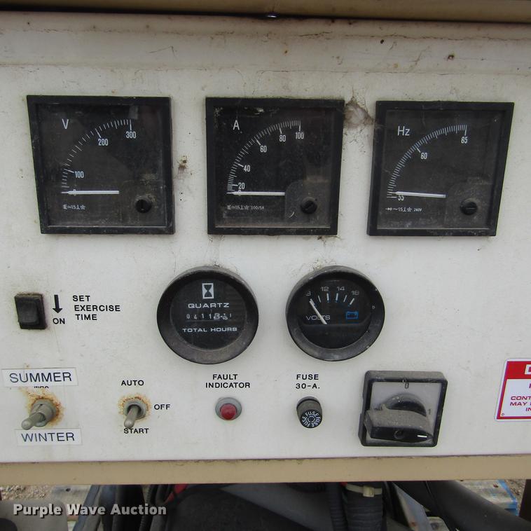 image for item DD2731 1998 Generac 00754-1 generator