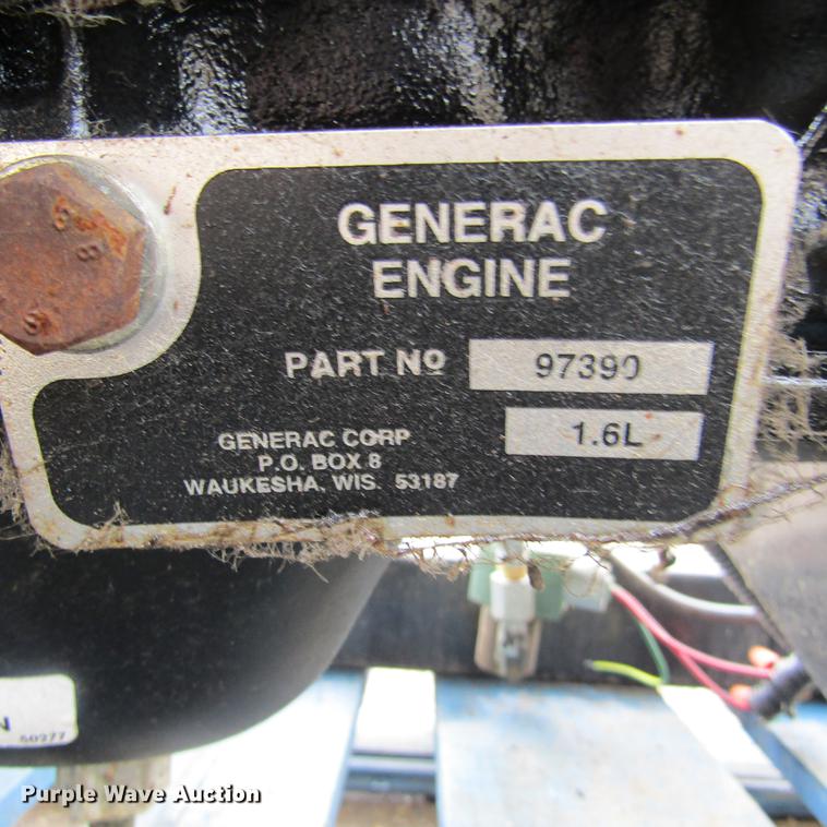 image for item DD2734 1998 Generac 00754-5 generator