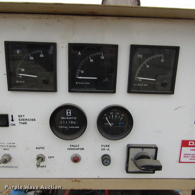 image for item DD2734 1998 Generac 00754-5 generator