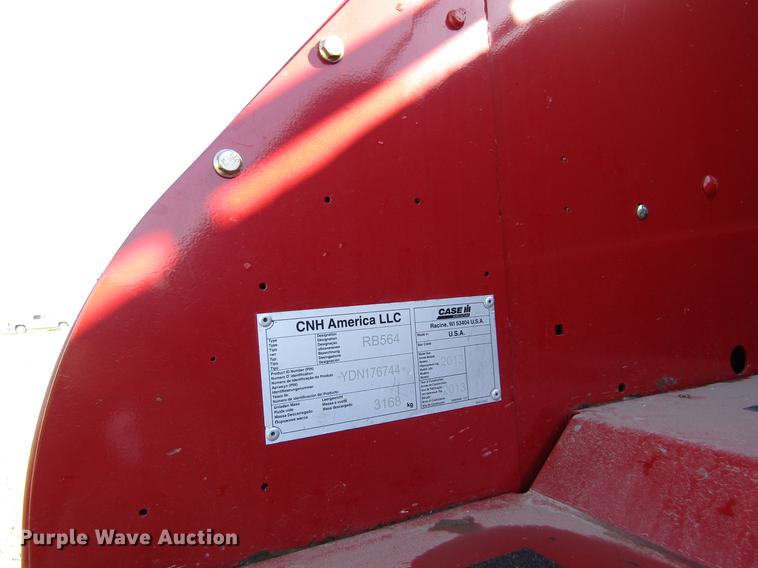 image for item DD8696 2013 Case IH RB564 round baler