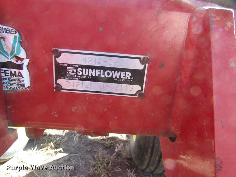 image for item DD8702 1999 Sunflower 4212-09 disk ripper