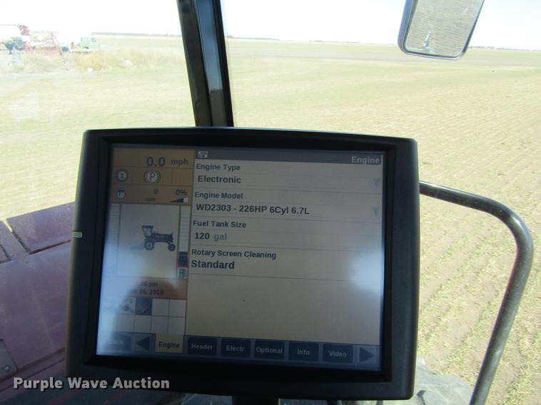 image for item DD8706 2014 Case IH WD2303 self-propelled windrower