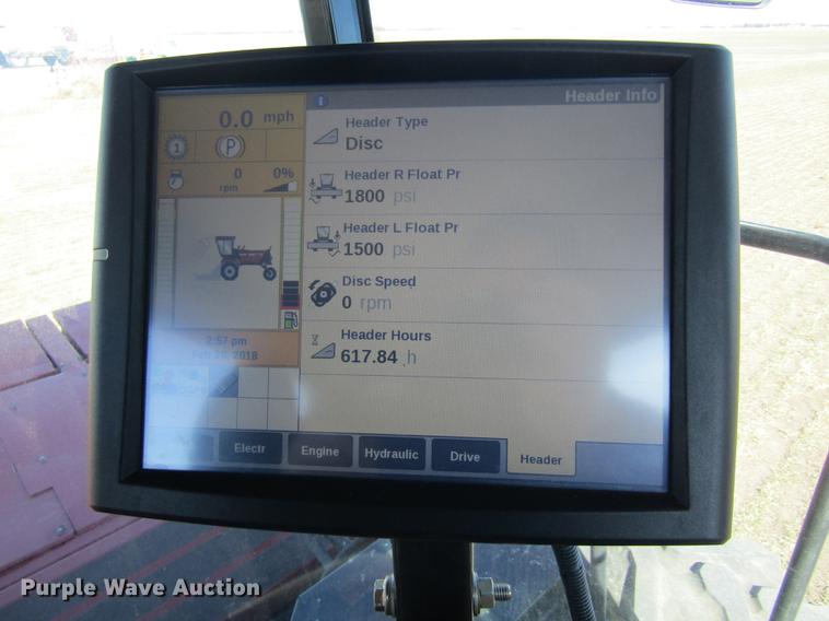 image for item DD8706 2014 Case IH WD2303 self-propelled windrower