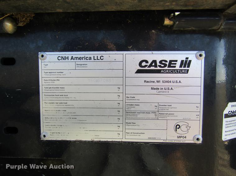 image for item DD8706 2014 Case IH WD2303 self-propelled windrower