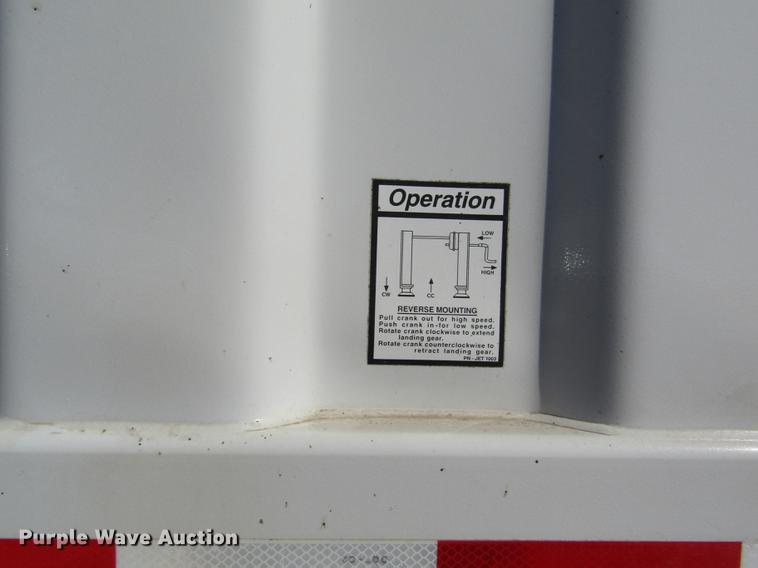 image for item DD8710 2005 Jet double hopper bottom grain trailer