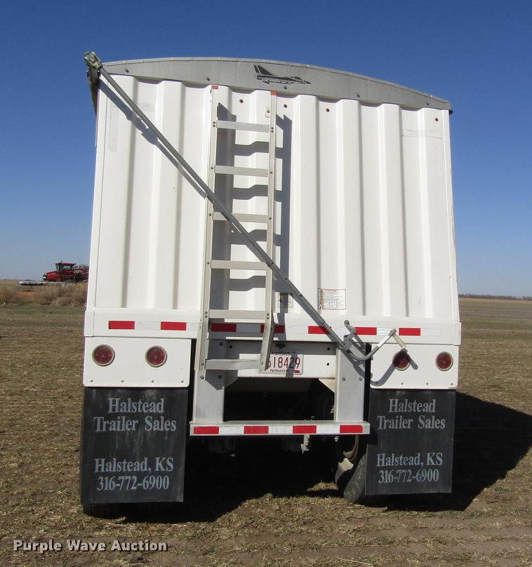 image for item DD8712 2012 Jet double hopper bottom grain trailer