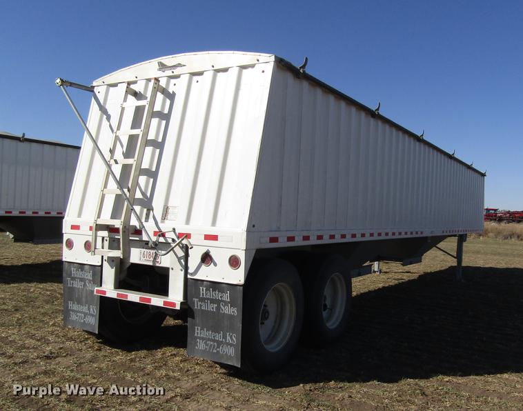 image for item DD8712 2012 Jet double hopper bottom grain trailer