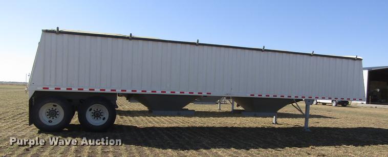 image for item DD8712 2012 Jet double hopper bottom grain trailer