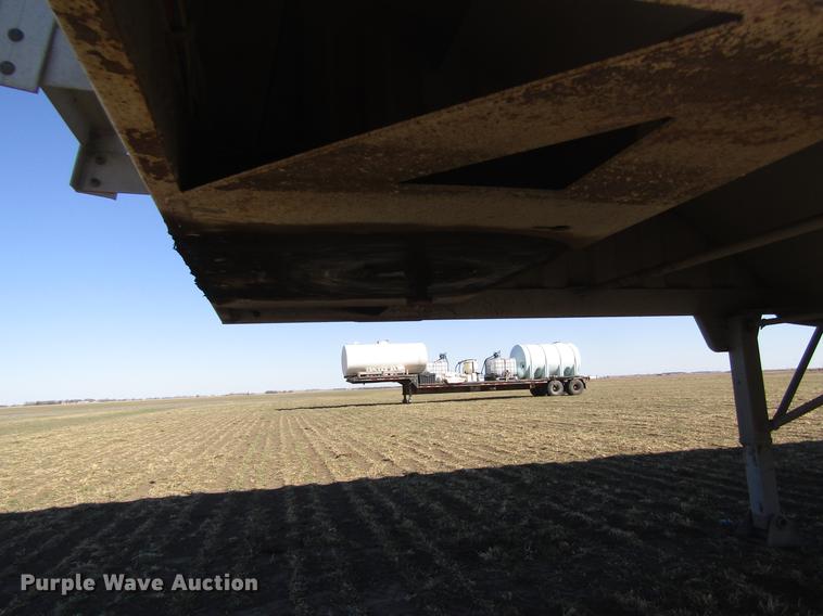 image for item DD8712 2012 Jet double hopper bottom grain trailer