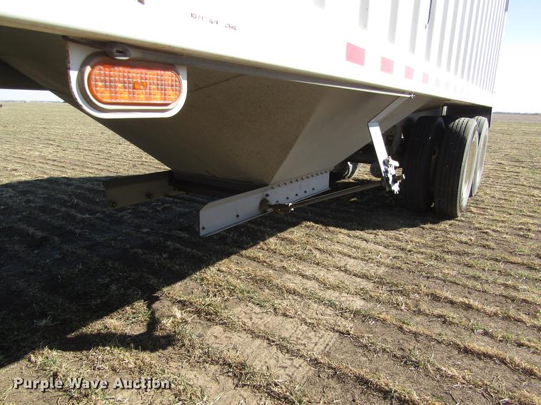 image for item DD8712 2012 Jet double hopper bottom grain trailer