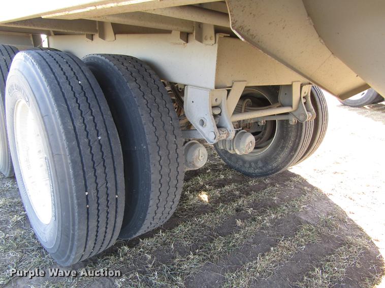 image for item DD8712 2012 Jet double hopper bottom grain trailer