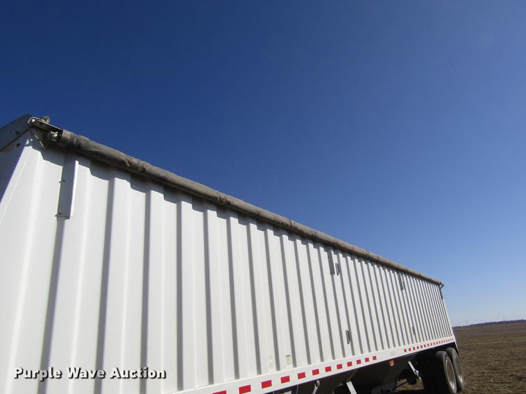 image for item DD8712 2012 Jet double hopper bottom grain trailer