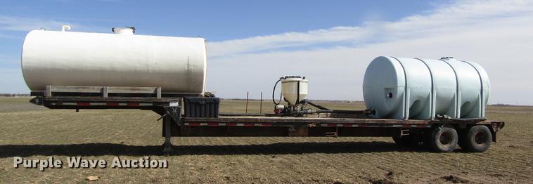 image for item DD8713 1980 Aztec FCBD7242-19 drop deck trailer