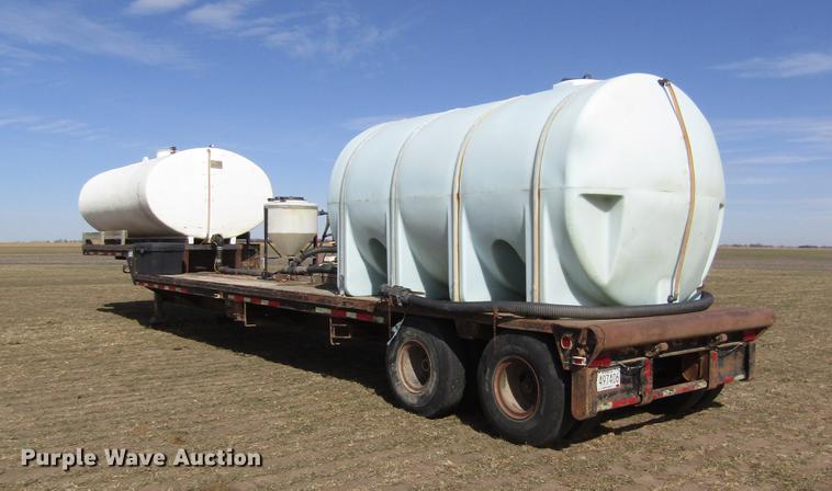 image for item DD8713 1980 Aztec FCBD7242-19 drop deck trailer