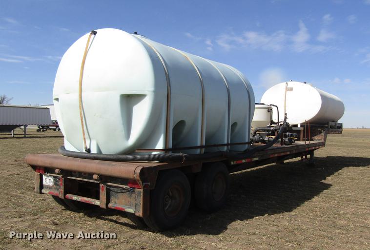 image for item DD8713 1980 Aztec FCBD7242-19 drop deck trailer