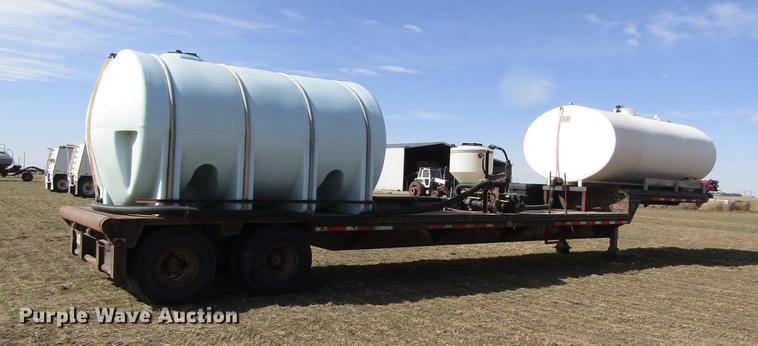 image for item DD8713 1980 Aztec FCBD7242-19 drop deck trailer