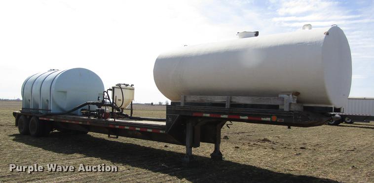 image for item DD8713 1980 Aztec FCBD7242-19 drop deck trailer