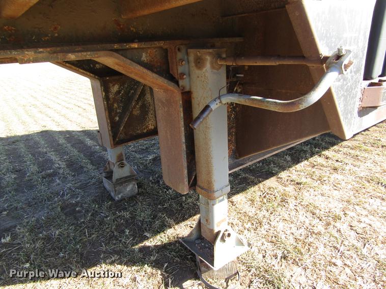 image for item DD8713 1980 Aztec FCBD7242-19 drop deck trailer