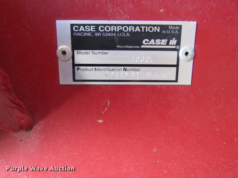 image for item DD8714 2000 Case IH 8585 large square baler