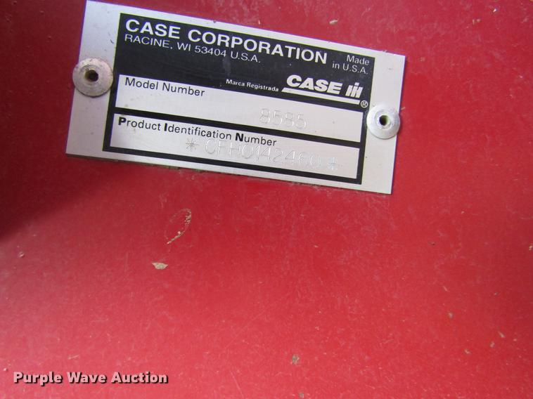 image for item DD8714 2000 Case IH 8585 large square baler