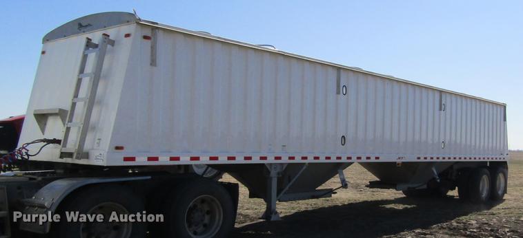 image for item DD8724 2009 Jet double hopper bottom grain trailer
