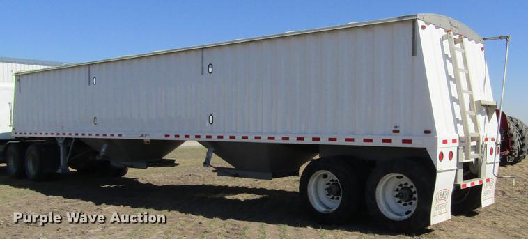 image for item DD8724 2009 Jet double hopper bottom grain trailer