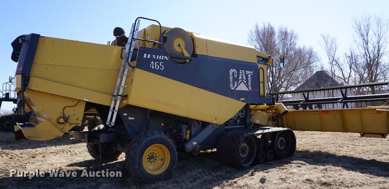 image for item DE3091 1998 Caterpillar Lexion 465 RWA combine