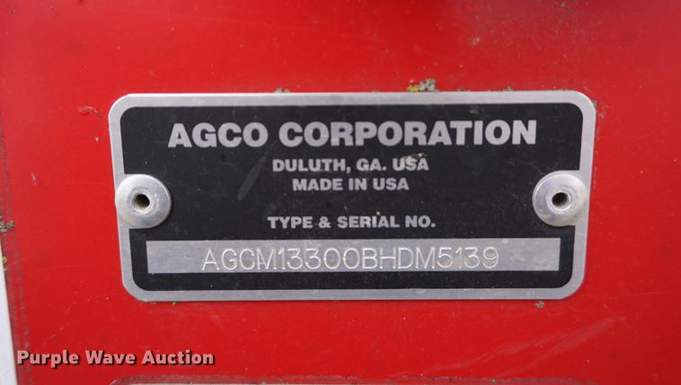 image for item DE3111 2012 Massey Ferguson 1330 disc mower