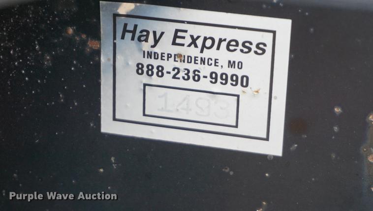 image for item DE3116 Hay Express hay bale trailer