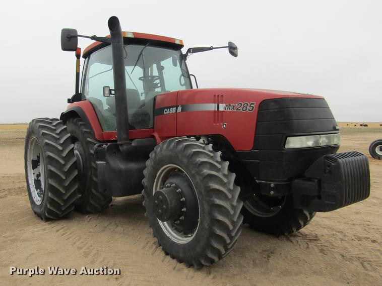 image for item DE6612 2005 Case IH MX285 MFWD tractor