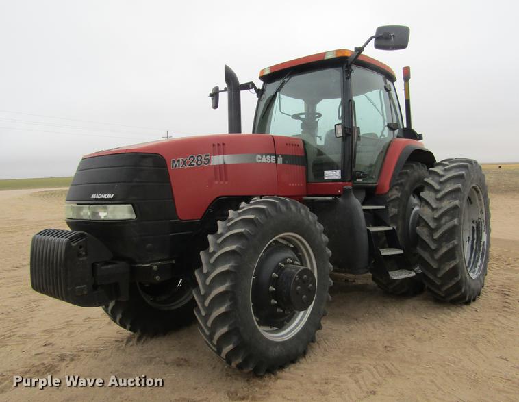 image for item DE6612 2005 Case IH MX285 MFWD tractor