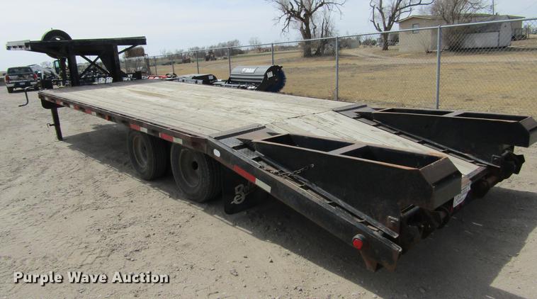 image for item DE6654 2006 Belshe equipment trailer