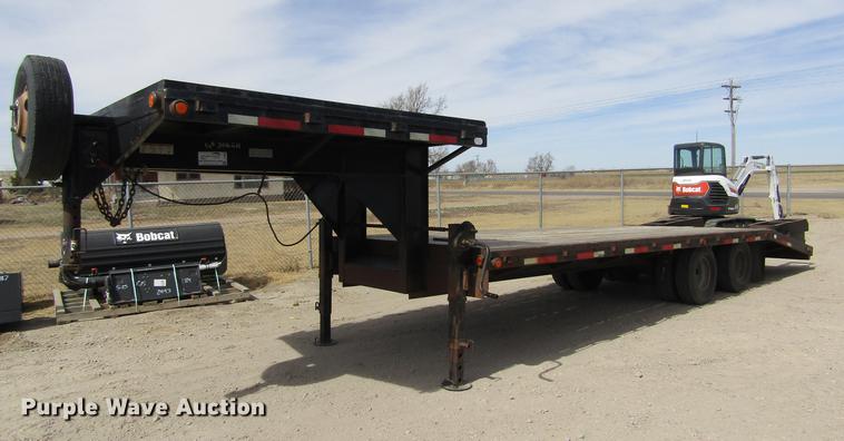 image for item DE6654 2006 Belshe equipment trailer