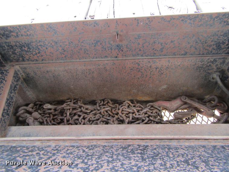 image for item DE6654 2006 Belshe equipment trailer