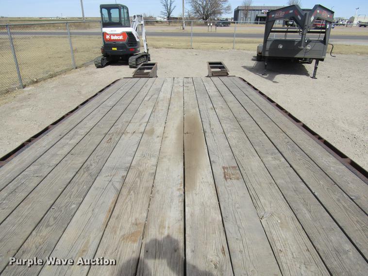 image for item DE6654 2006 Belshe equipment trailer